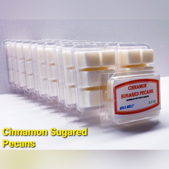 CINNAMON SUGARED PECANS -Bath & Body Works Candle Wax Melts- $8 per pack - Picture 8 of 9